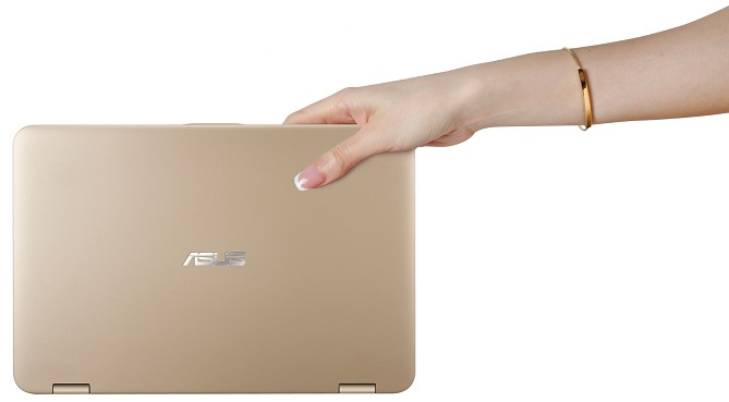 ASUS VivoBook Flip 12 TP203NAH-BP052T Shimmer Gold