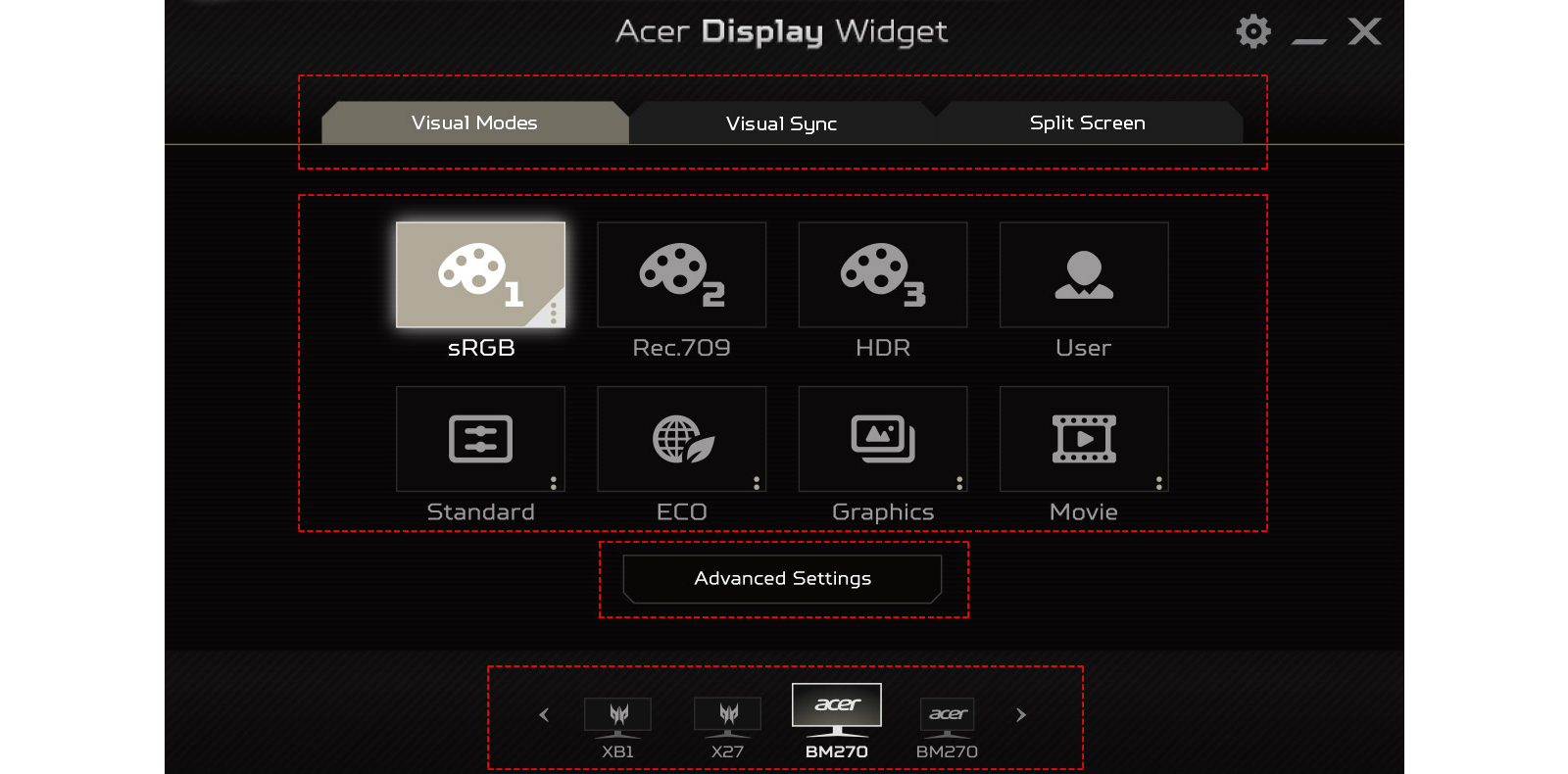 21.5" LCD Acer Nitro VG220Q