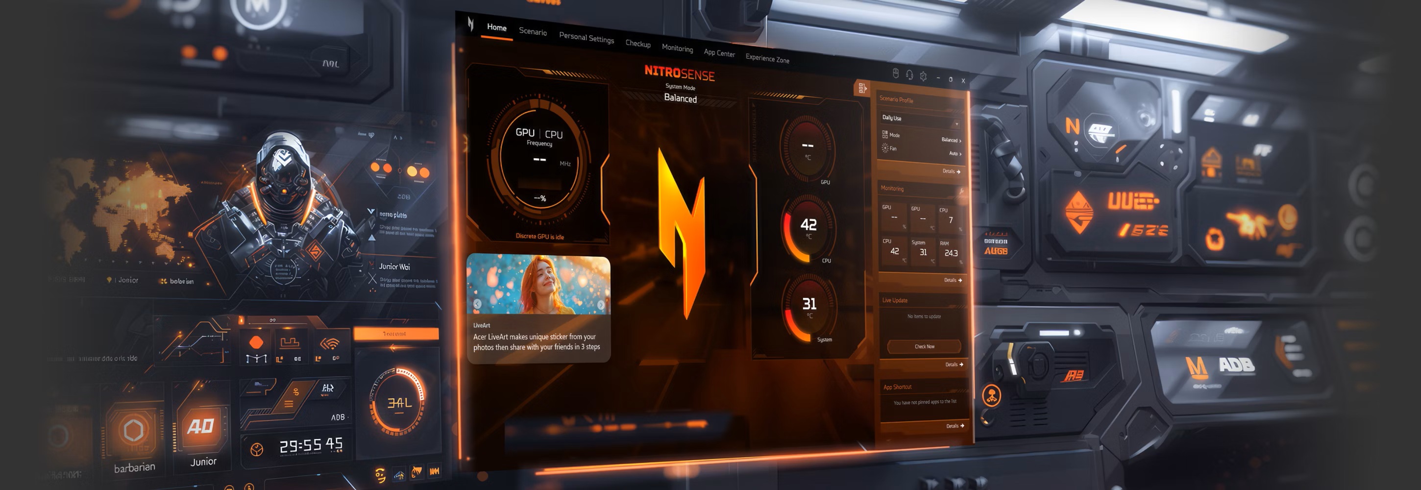 Acer Nitro V 15 Obsidian Black