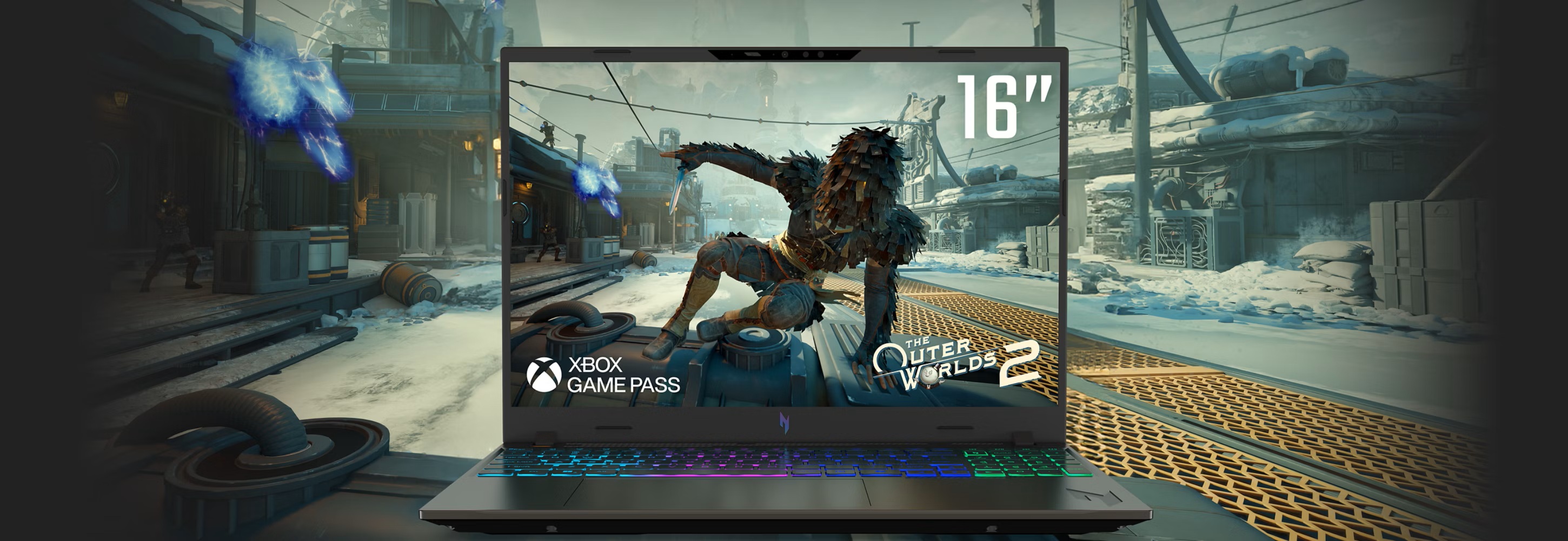 Acer Nitro V 16 AI Shale Black