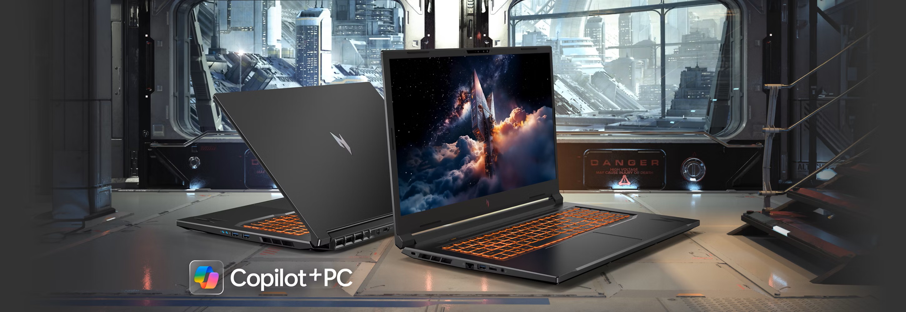 Acer Nitro V 17 AI Obsidian Black