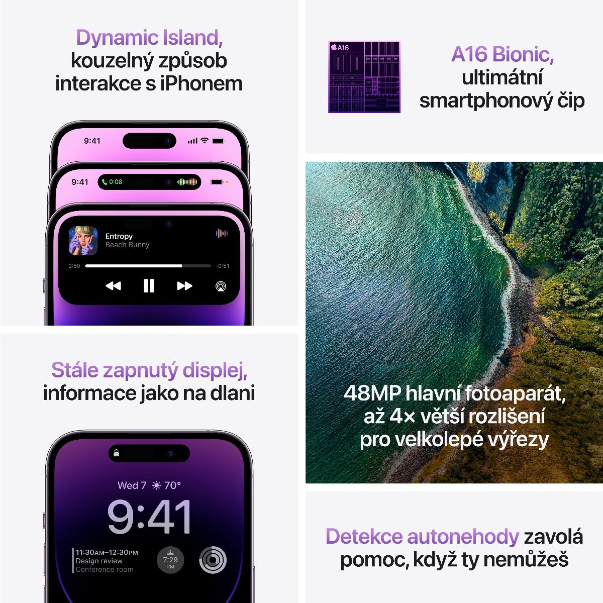 Apple iPhone 14 Pro 256GB Deep Purple