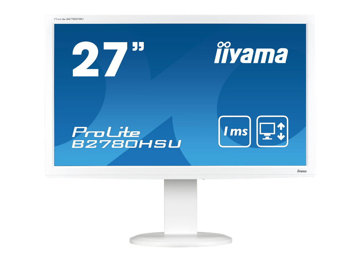 27" LCD Iiyama ProLite B2780HSU White