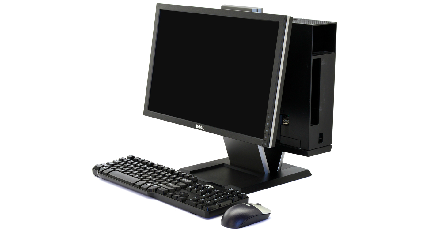 22" LCD Dell P2210F + All-in-One Stand Black