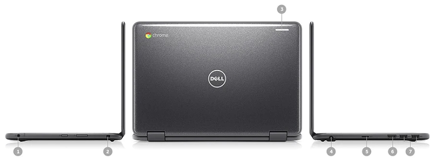 Dell Chromebook 11 3189 Education 2v1