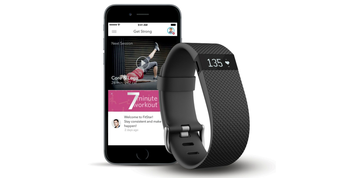 Fitbit Charge HR Large Black