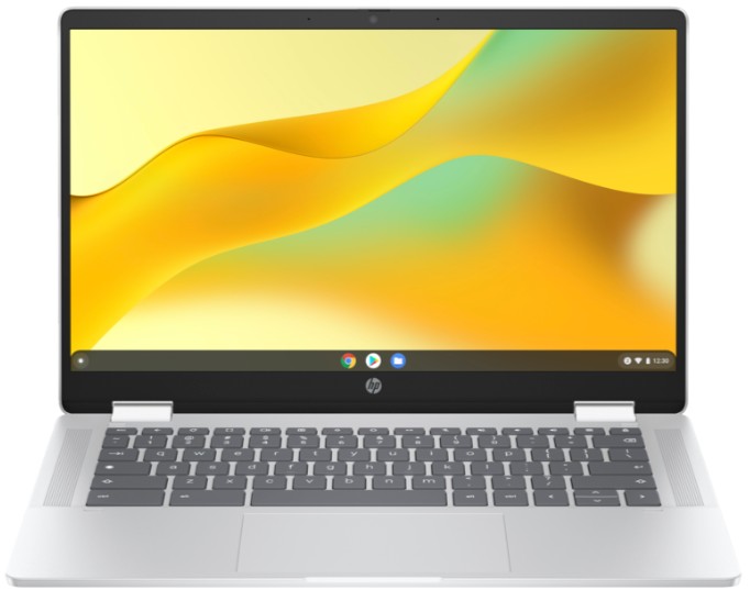 HP Chromebook x360 14b-cd0002na Glacial silver