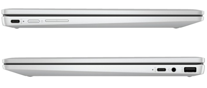 HP Chromebook x360 14b-cd0002na Glacial silver