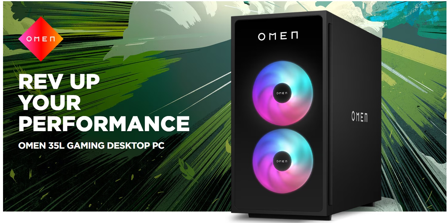 HP OMEN 35L GT16-0676ng Ceramic White