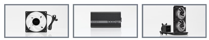 HP OMEN 35L GT16-0676ng Ceramic White