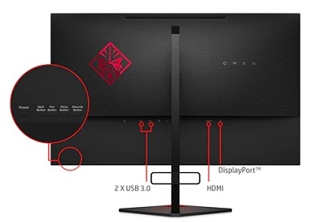 27" LCD HP OMEN X 27 240Hz Gaming Monitor