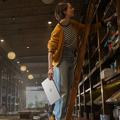 HP OmniBook 7 14-fr0503na Glacier Silver