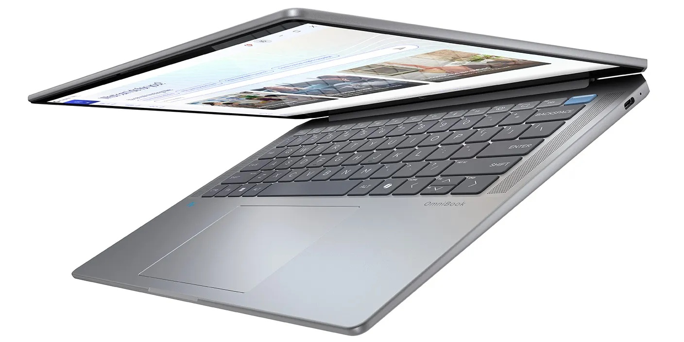 HP OmniBook Ultra 14-fd0750ng Touch Meteor Silver