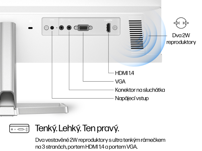 27" LCD HP Series 5 FHD - 527sa