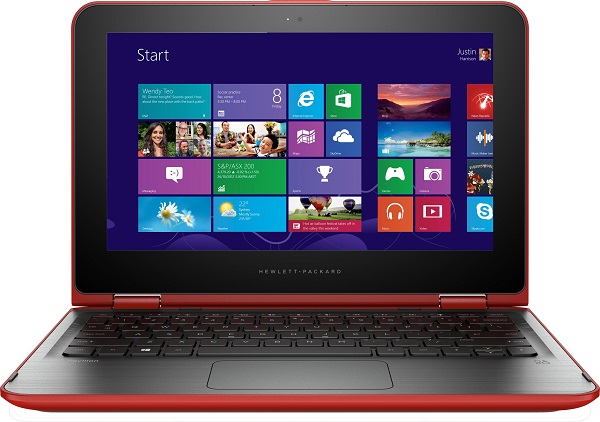 HP Pavilion X360 11-k012nw Red