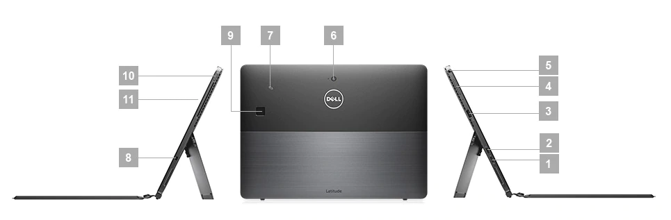 Dell Latitude 5290 2v1 Matte Black