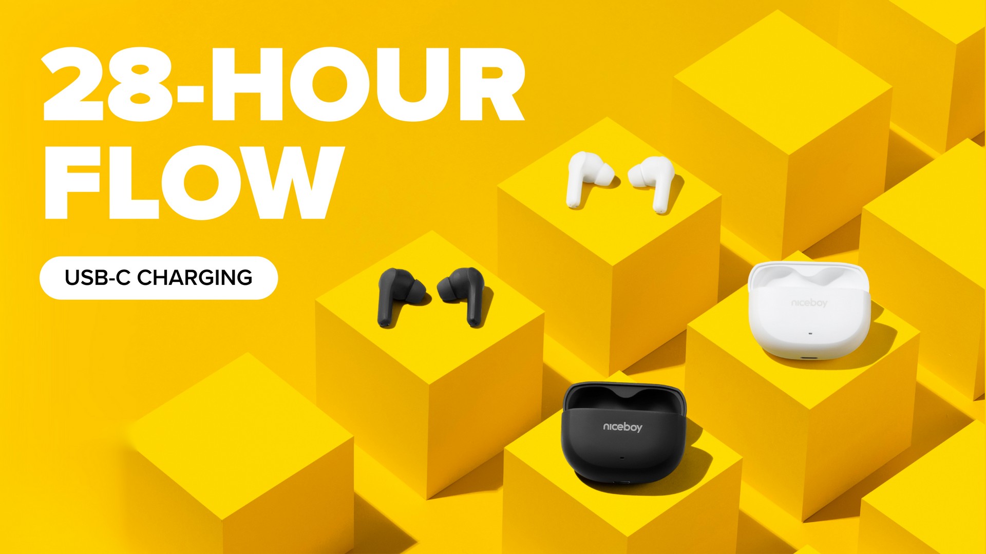 Niceboy Pins 4 Arctic White