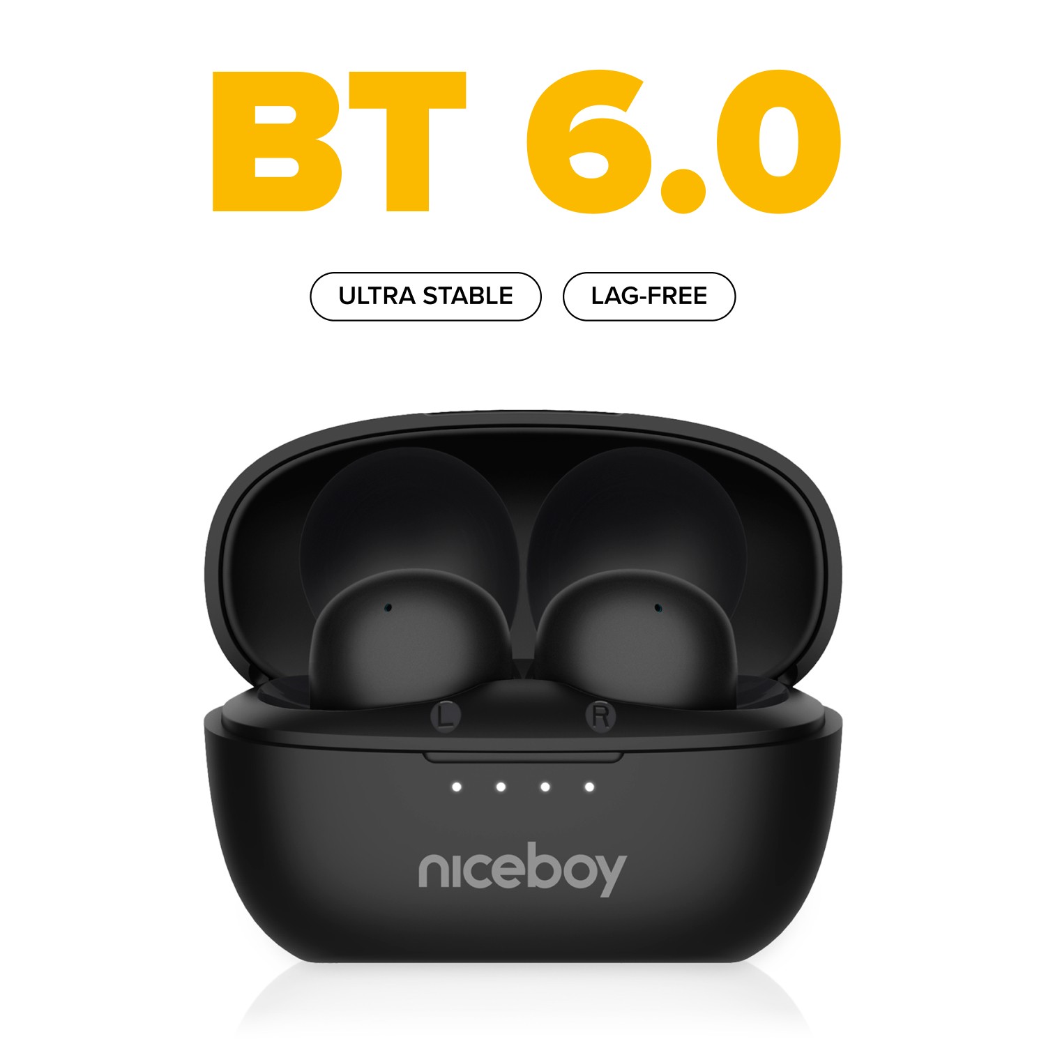 Niceboy Podsie 4 POP Onyx Black