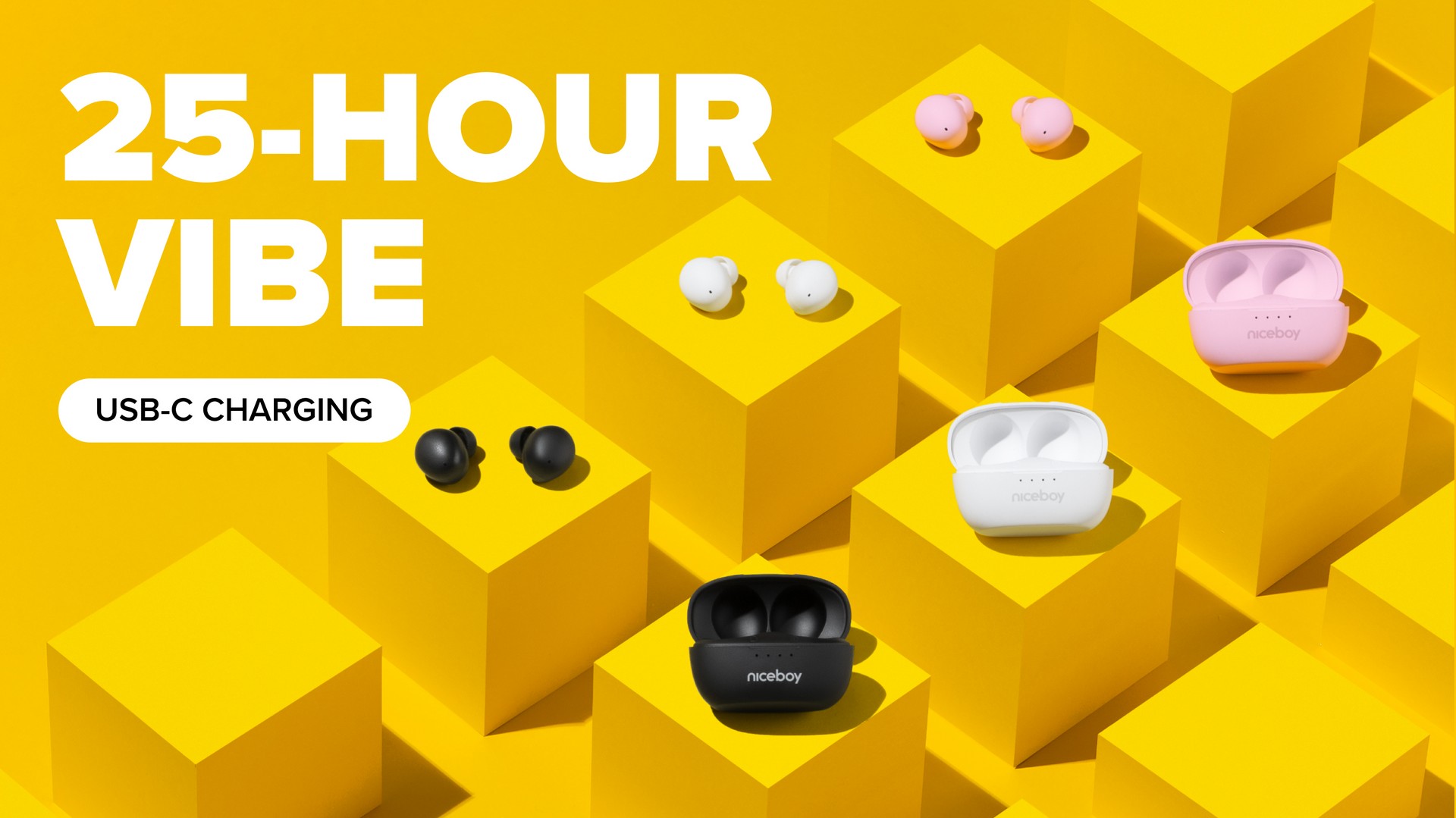 Niceboy Podsie 4 POP Onyx Black