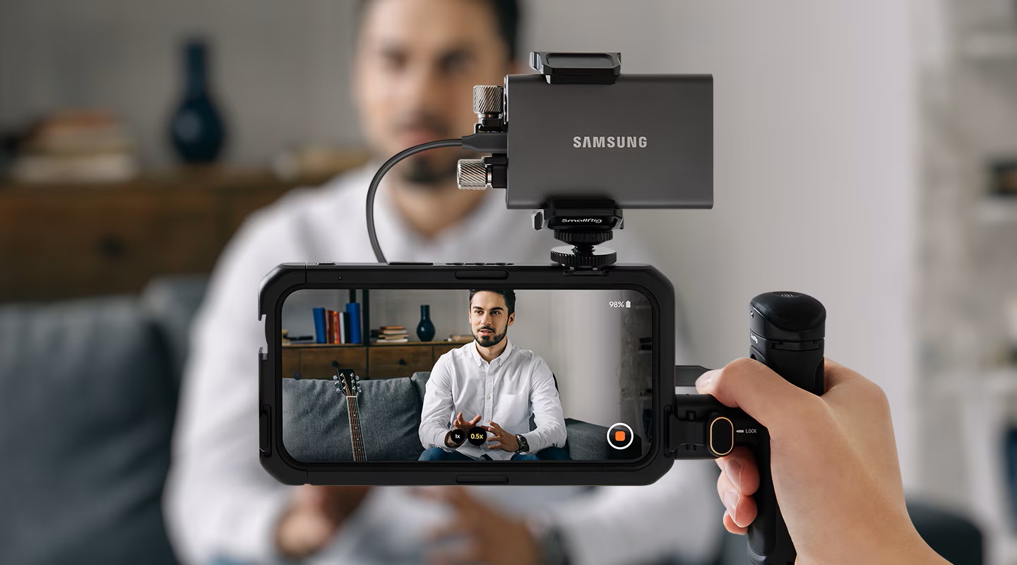 Samsung Externí SSD disk T7 1TB černá