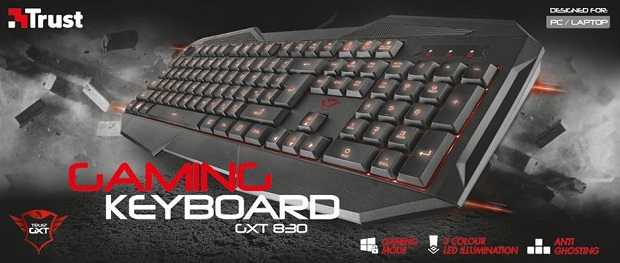Trust GXT 830 Gaming Keyboard 